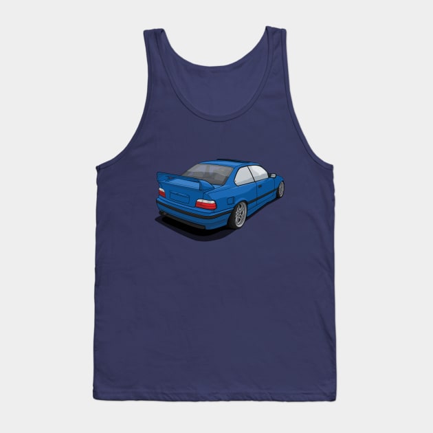 E36 Stance Tank Top by ArtyMotive